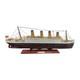 Maquette En Bois Du Paquebot Rms Titanic 21, Bateau D&rsquo;exposition Avec Support, Nautique