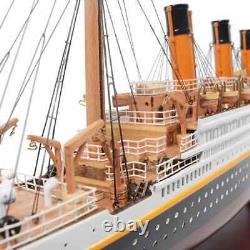Maquette en bois du paquebot RMS Titanic de la White Star Line, modèle 25, nouveau navire de croisière.