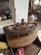 Maquette En Bois Du Remorqueur Danube Vi De La Marine Avec Support