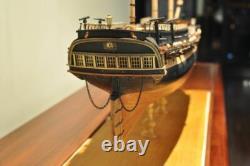 Maquette en bois haut de gamme du navire historique à voiles HMS Surprise à l’échelle 1/175 36,4