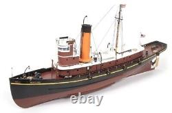 Maquette en bois intermédiaire du remorqueur Hercule Occre 61002 150