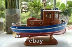 Micro Tug Bateau M3 118 273mm En Bois Modèle Bateau Kit Modèle Rc Bois Modèle Kit