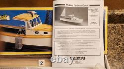 Midwest Products Co Bateau de homard du Maine n°991 neuf ancien stock
