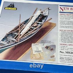 Model Shipways NOUVELLE-BEDFORD WHALEBOAT ÉCHELLE 116 Neuf