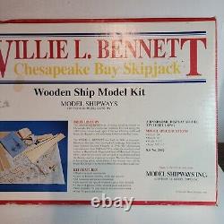 Model Shipways WILLIE BENNETT SKIPJACK 132 SCALE translates to Modèle Shipways WILLIE BENNETT SKIPJACK à l'échelle 1/32.