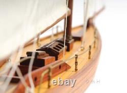 Modèle d'affichage d'étagère du voilier Pen Duick Bateau à voile Yacht en bois Décoration nautique