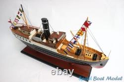 Modèle de Grand Voilier Oster avec Drapeaux de Signal 20.47 ? Bateau Fait Main