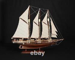 Modèle de Voilier Yacht Atlantique Modèle de Bateau 28 Collection de Yachts America Fait Main