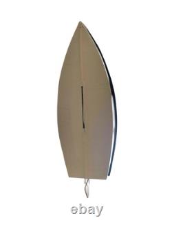 Modèle de Voilier en Bois Décor Nautique Vintage Côtier