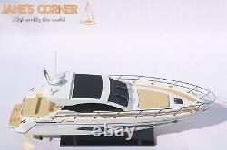 Modèle de bateau 17 AZIMUT 43 - Modèle de navire Azimut Atlantic 43 de 43 cm