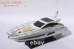 Modèle de bateau 17 AZIMUT 43 - Modèle de navire Azimut Atlantic 43 de 43 cm