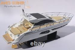 Modèle de bateau 17 AZIMUT 43 - Modèle de navire Azimut Atlantic 43 de 43 cm