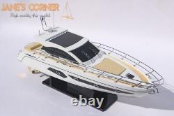Modèle de bateau 17 AZIMUT 43 - Modèle de navire Azimut Atlantic 43 de 43 cm