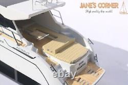 Modèle de bateau 17 AZIMUT 43 - Modèle de navire Azimut Atlantic 43 de 43 cm