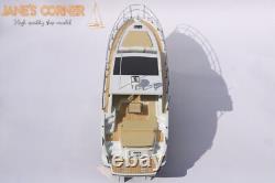 Modèle de bateau 17 AZIMUT 43 - Modèle de navire Azimut Atlantic 43 de 43 cm