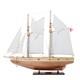 Modèle De Bateau Bluenose Ii Entièrement Assemblé