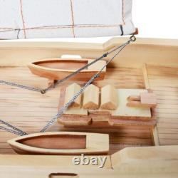 Modèle de bateau Bluenose II entièrement assemblé