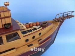 Modèle de bateau Orca en bois 20