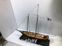 Modèle de bateau Yacht America Schooner 1851