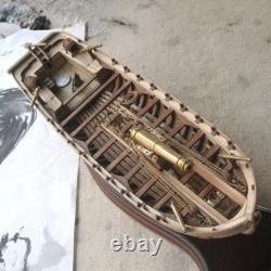 Modèle de bateau à l'échelle 1/36 Kit de montage de voilier en bois DIY
