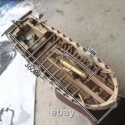 Modèle de bateau à l'échelle 1/36 Kit de montage de voilier en bois DIY