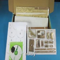Modèle de bateau à l'échelle 1/36 Kit de montage de voilier en bois DIY