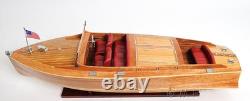 Modèle de bateau à moteur Chris Craft Runabout