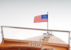 Modèle de bateau à moteur Chris Craft Runabout