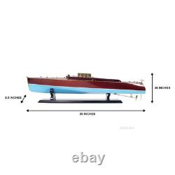 Modèle de bateau à moteur DIXIE II exquis