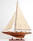 Modèle De Bateau à Voile Endeavour Small De 24 Pouces En Bois Neuf Replica
