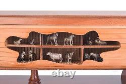 Modèle de bateau de Noé à coque ouverte historique Tevat Noah pour décoration d'intérieur