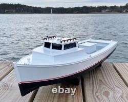 Modèle de bateau de travail Deadrise de la baie de Chesapeake, cockpit ouvert, V2 (woc2) Livraison gratuite