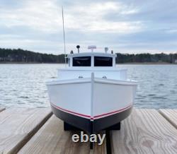 Modèle de bateau de travail Deadrise de la baie de Chesapeake, cockpit ouvert, V2 (woc2) Livraison gratuite