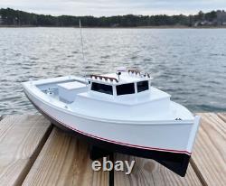 Modèle de bateau de travail Deadrise de la baie de Chesapeake, cockpit ouvert, V2 (woc2) Livraison gratuite