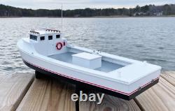 Modèle de bateau de travail Deadrise de la baie de Chesapeake, cockpit ouvert, V2 (woc2) Livraison gratuite