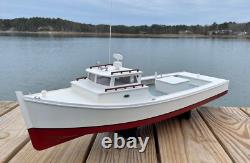 Modèle de bateau de travail Deadrise de la baie de Chesapeake, cockpit ouvert (woc) livraison gratuite