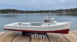 Modèle de bateau de travail Deadrise de la baie de Chesapeake, cockpit ouvert (woc) livraison gratuite