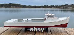 Modèle de bateau de travail Deadrise de la baie de Chesapeake, cockpit ouvert (woc) livraison gratuite
