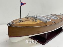 Modèle de bateau de vitesse collectible Chris Craft Triple Cockpit B2941021012/18