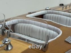 Modèle de bateau de vitesse collectible Chris Craft Triple Cockpit B2941021012/18