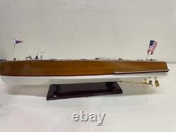 Modèle de bateau de vitesse collectible Chris Craft Triple Cockpit B2941021012/18