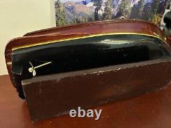 Modèle de bateau de vitesse en bois de style vintage Chris Craft des années 40/50, 14 pieds