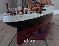 Modèle de bateau en bois 31 RMS Titanic Modèle de navire RMS Titanic