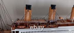 Modèle de bateau en bois 31 RMS Titanic Modèle de navire RMS Titanic