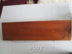 Modèle de bateau en bois AUSTI demi-coque vintage TINN NORVÈGE 31 1/2 BSMT