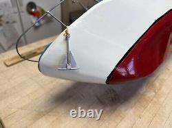 Modèle de bateau en bois Cabin Cruiser Yacht de bassin 26 Vintage