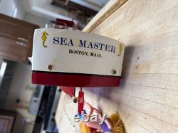 Modèle de bateau en bois Cabin Cruiser Yacht de bassin 26 Vintage