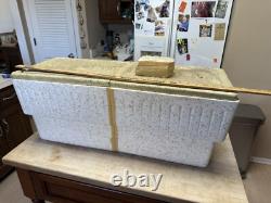 Modèle de bateau en bois Cabin Cruiser Yacht de bassin 26 Vintage