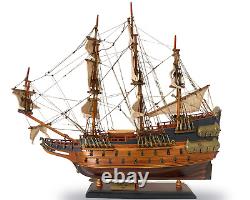 Modèle de bateau en bois Vasa 22,8 suédois, navire de guerre Wasa, voilier construit pour la décoration de l'étagère.