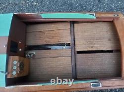 Modèle de bateau en bois Vintage 31 Chris Craft Speed Boat